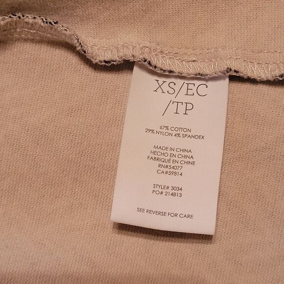 Cabi Women's Gray & White Zig Zag Zebra Ponte Knit Jacket Style #3034 XSmall - Picture 7 of 13